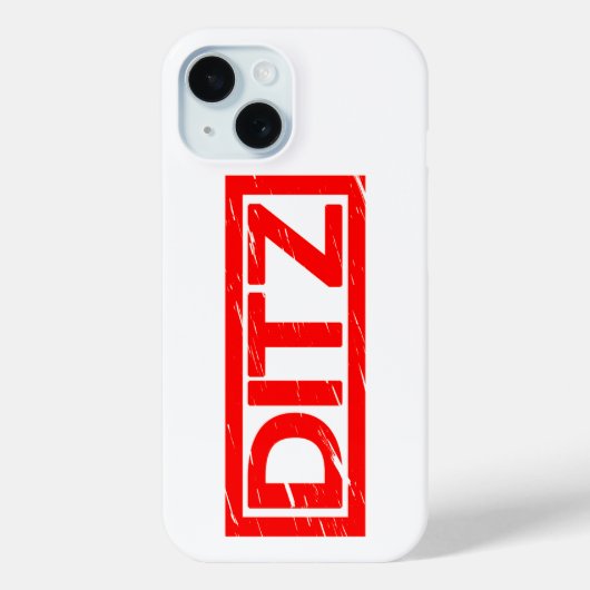 Coques Case-Mate iPhone Timbre Ditz (Verso)
