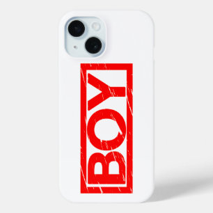 Coque Pour iPhone 15 Timbre du garçon