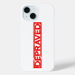 Coque Pour iPhone 15 Timbre endommagé