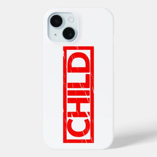 Coques Case-Mate iPhone Timbre enfant (Verso)