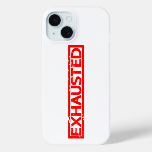 Coque Pour iPhone 15 Timbre épuisé