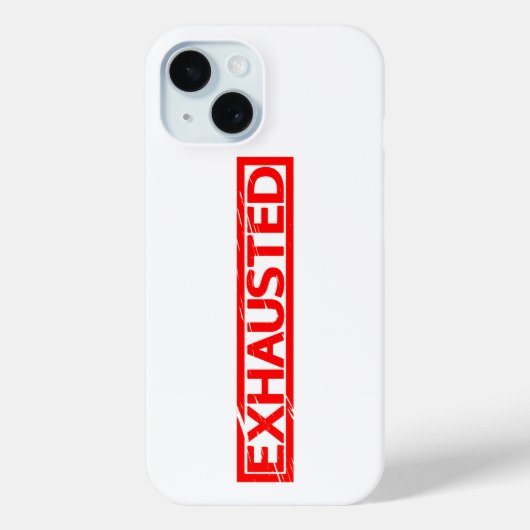 Coques Case-Mate iPhone Timbre épuisé (Verso)