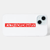 Coques Case-Mate iPhone Timbre extraordinaire (Verso (horizontal))
