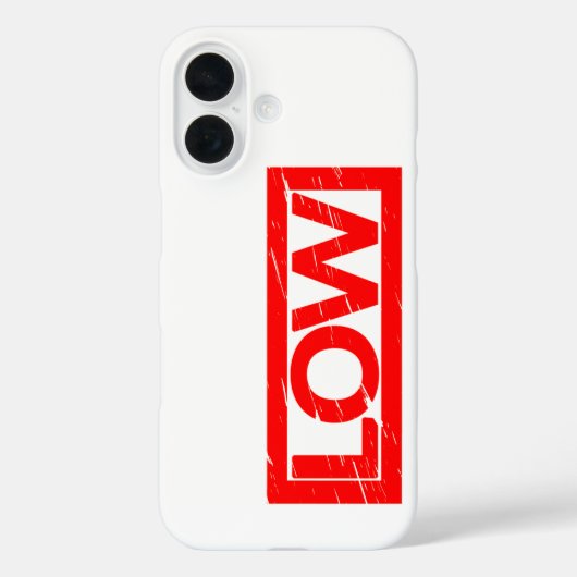 Coques Case-Mate iPhone Timbre faible (Verso)
