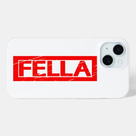 Coques Case-Mate iPhone Timbre Fella (Verso (horizontal))