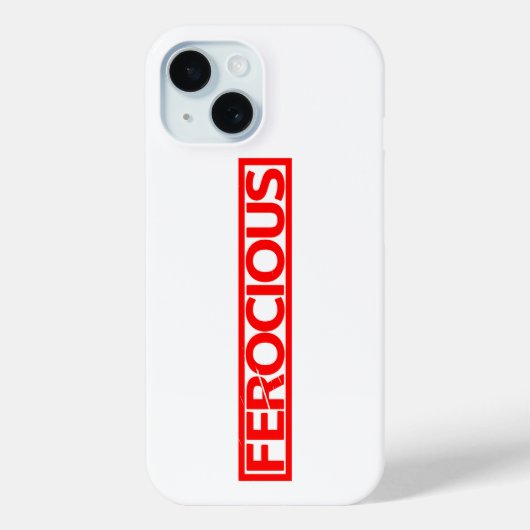 Coques Case-Mate iPhone Timbre féroce (Verso)