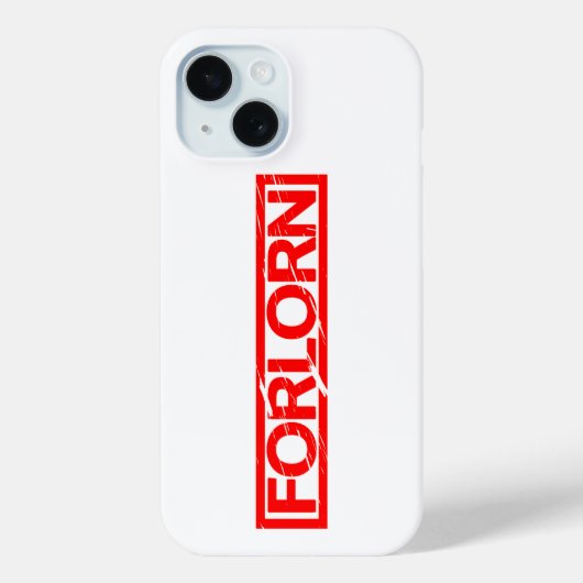 Coques Case-Mate iPhone Timbre Forlorn (Verso)