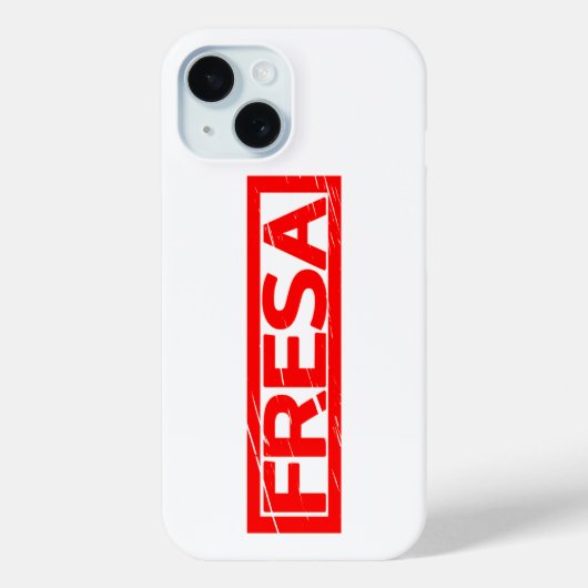 Coques Case-Mate iPhone Timbre Fresa (Verso)
