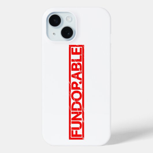 Coques Case-Mate iPhone Timbre Fundorable (Verso)