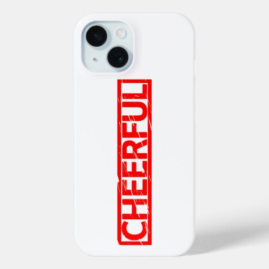 Coques Case-Mate iPhone Timbre gai (Verso)
