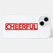 Coques Case-Mate iPhone Timbre gai (Verso (horizontal))