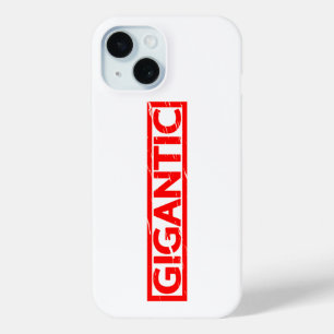 Coque Pour iPhone 15 Timbre gigantesque