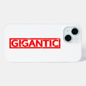 Coques Case-Mate iPhone Timbre gigantesque (Verso (horizontal))