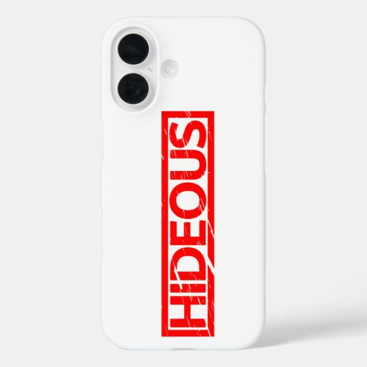 Coques Case-Mate iPhone Timbre Hide (Verso)