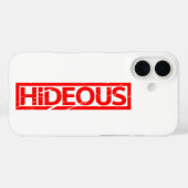 Coques Case-Mate iPhone Timbre Hide (Verso (horizontal))