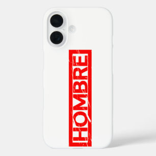 Coques iPhone 16 Timbre Hombre