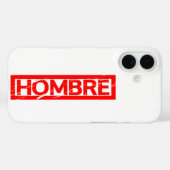Coques Case-Mate iPhone Timbre Hombre (Verso (horizontal))