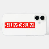 Coques Case-Mate iPhone Timbre Humdrum (Verso (horizontal))