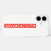 Coques Case-Mate iPhone Timbre Hypochondriaque (Verso (horizontal))