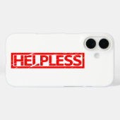 Coques Case-Mate iPhone Timbre impuissant (Verso (horizontal))