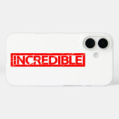 Coques Case-Mate iPhone Timbre incroyable (Verso (horizontal))