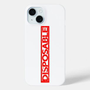 Coque Pour iPhone 15 Timbre jetable