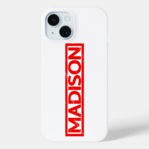 Coque Pour iPhone 15 Timbre Madison