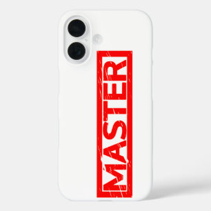 Coques iPhone 16 Timbre maître