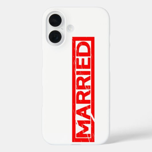 Coques Case-Mate iPhone Timbre Marié (Verso)