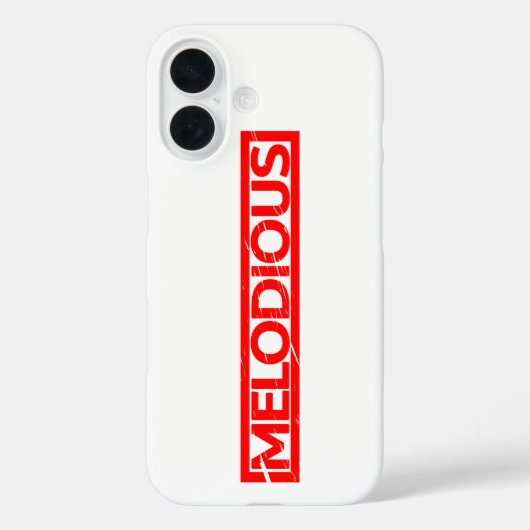 Coques Case-Mate iPhone Timbre mélodieux (Verso)