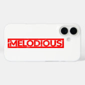 Coques Case-Mate iPhone Timbre mélodieux (Verso (horizontal))