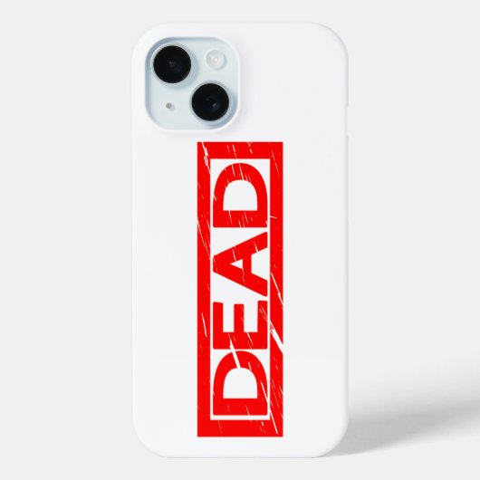 Coques Case-Mate iPhone Timbre mort (Verso)