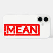 Coques Case-Mate iPhone Timbre moyen (Verso (horizontal))