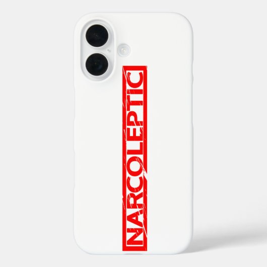 Coques Case-Mate iPhone Timbre Narcoleptique (Verso)