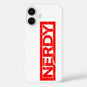 Coques Case-Mate iPhone Timbre Nerdy (Verso)