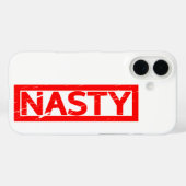 Coques Case-Mate iPhone Timbre noir (Verso (horizontal))