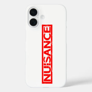 Coques iPhone 16 Timbre nuisant