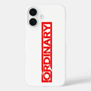 Coques iPhone 16 Timbre ordinaire