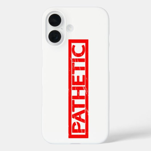 Coques Case-Mate iPhone Timbre pathétique (Verso)