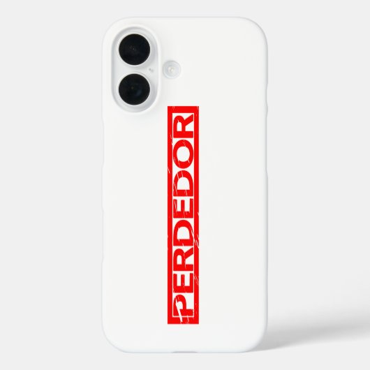 Coques Case-Mate iPhone Timbre Perdedor (Verso)