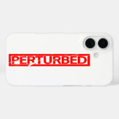 Coques Case-Mate iPhone Timbre Perturbé (Verso (horizontal))