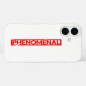 Coques Case-Mate iPhone Timbre phénoménal (Verso (horizontal))