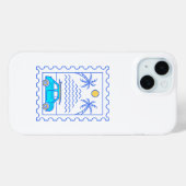 Coques Case-Mate iPhone Timbre postal 2 (Verso (horizontal))