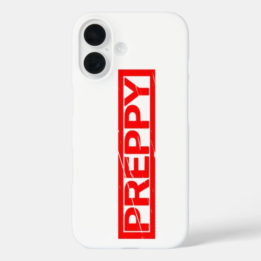 Coques Case-Mate iPhone Timbre préppy (Verso)