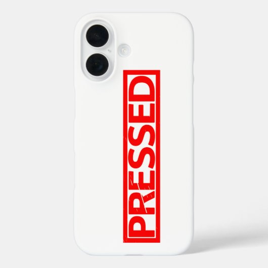 Coques Case-Mate iPhone Timbre pressé (Verso)