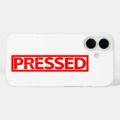 Coques Case-Mate iPhone Timbre pressé (Verso (horizontal))
