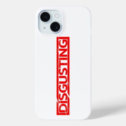 Coques Case-Mate iPhone Timbre répugnant (Verso)
