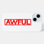 Coques Case-Mate iPhone Timbre terrible (Verso (horizontal))