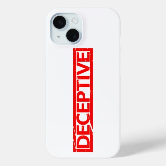 Coques Case-Mate iPhone Timbre trompeur (Verso)