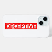 Coques Case-Mate iPhone Timbre trompeur (Verso (horizontal))